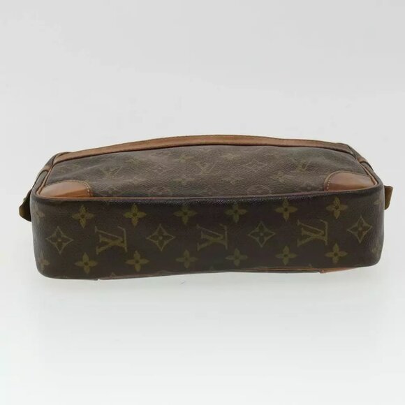 LOUIS VUITTON Monogram Compiegne 28 Clutch Bag M51845 LV Auth tp463 - Picture 7 of 16